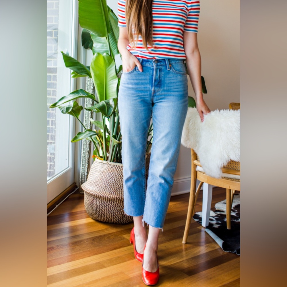 Levi’s wedgie jeans
